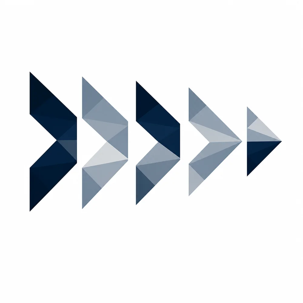 ASAAL geometric arrows representing movement and progress