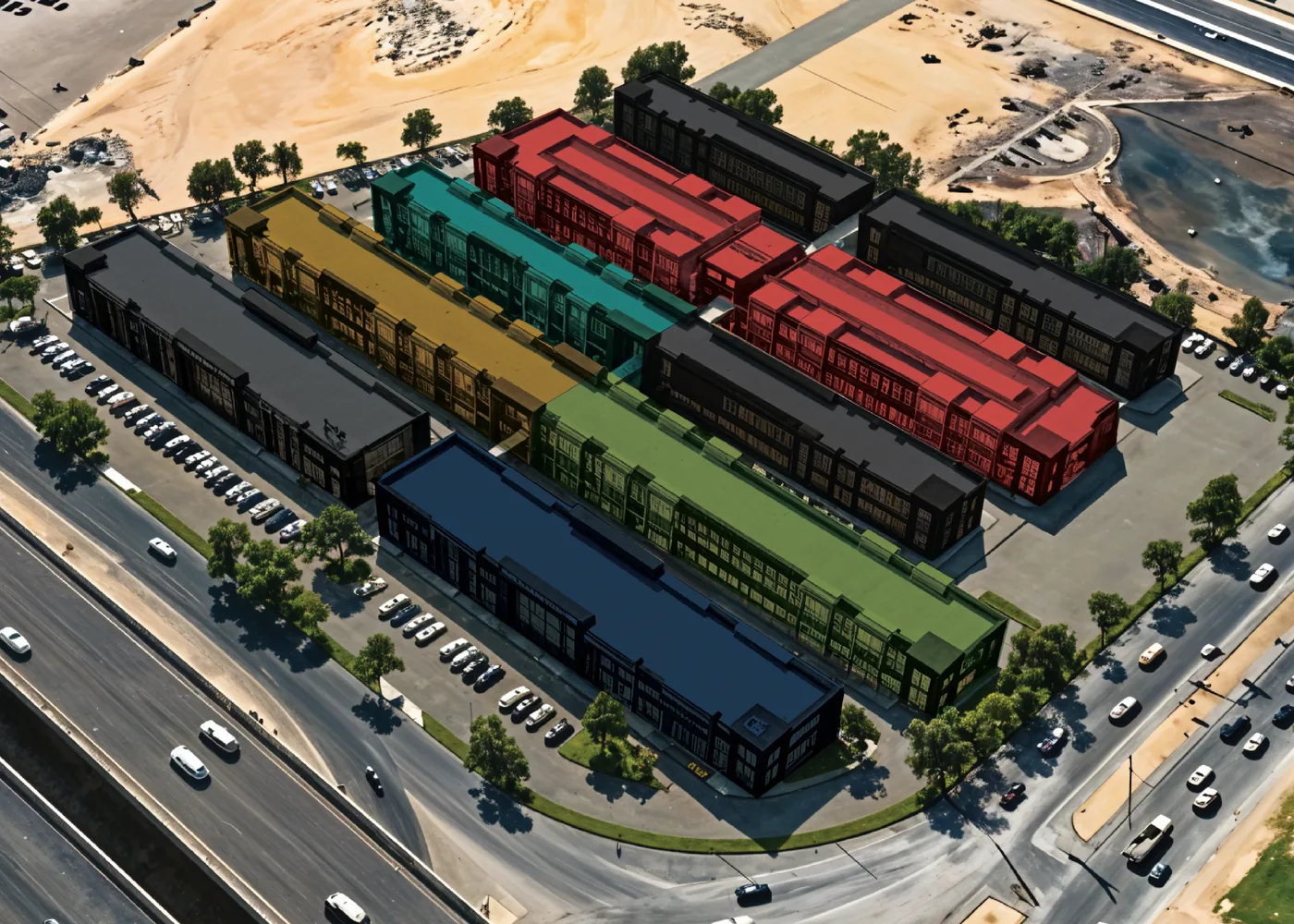 Matajer West development